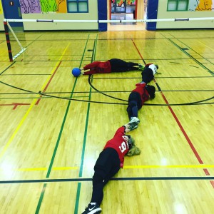 Goalball Team makes a 7