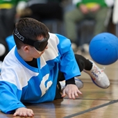 50 50 raffle to support goalball athletes