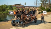 Troubled Trolley Pedal Ice Cream Ride